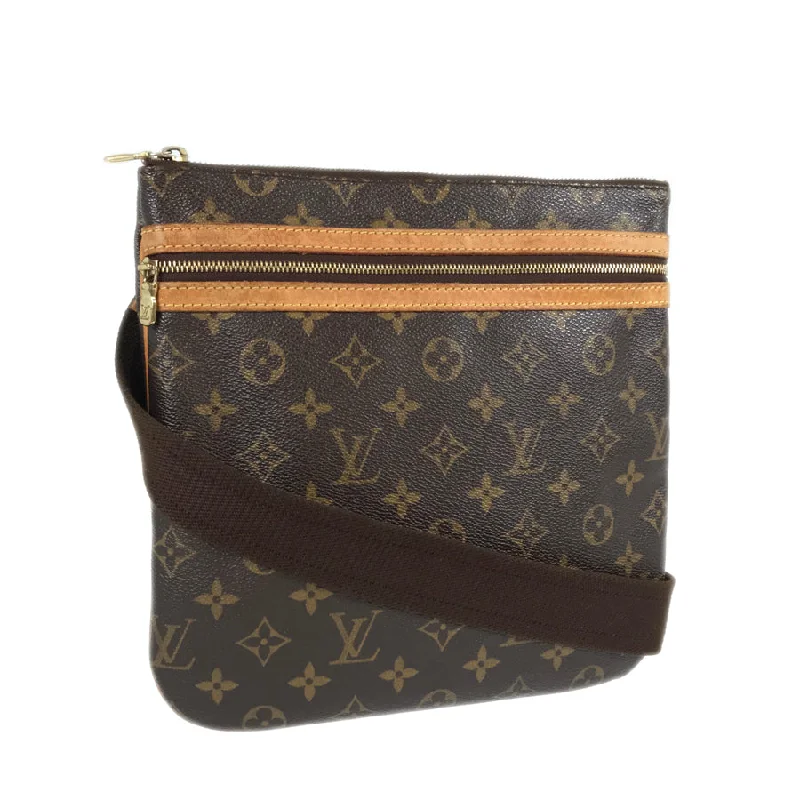 Ladies Louis Vuitton shoulder bags with a single - handle silhouetteLOUIS VUITTON Monogram Pochette Bosphore M40044 Shoulder bag