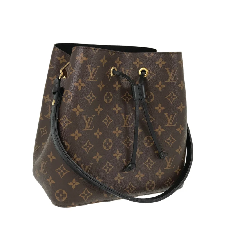 Louis Vuitton backpacks with a hidden back pocket for securityLOUIS VUITTON Monogram Neo Noe Shoulder Bag