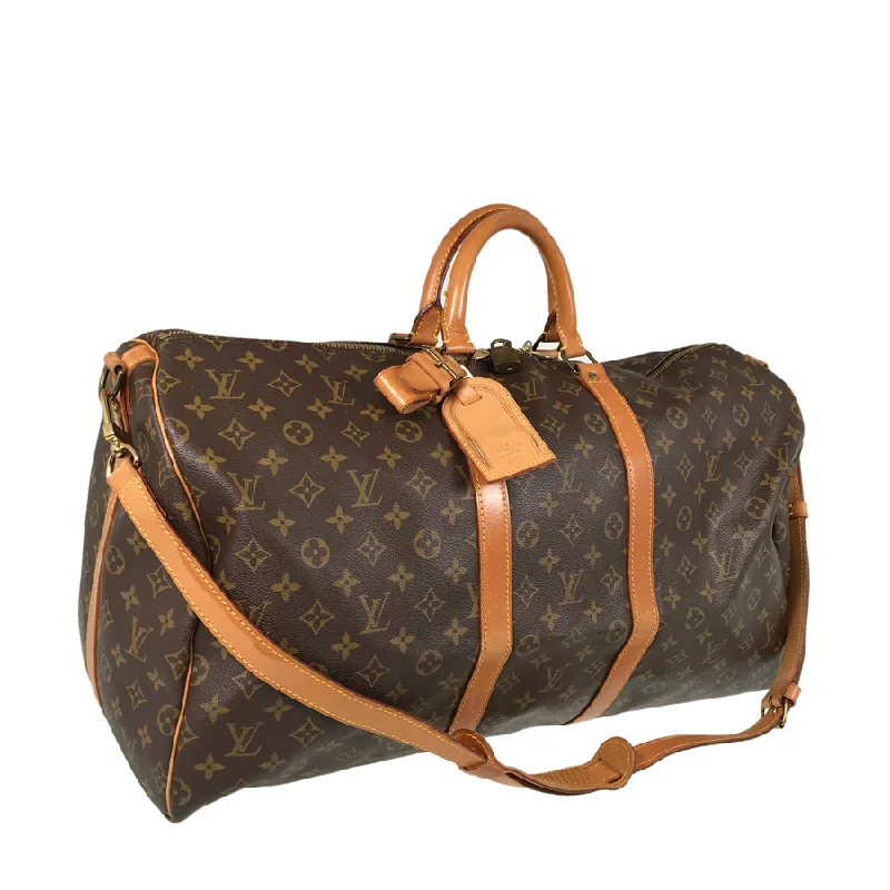 Louis Vuitton Twist bags with the iconic LV - turnlock closureLOUIS VUITTON Monogram keepall Bandolier 55 Boston bag