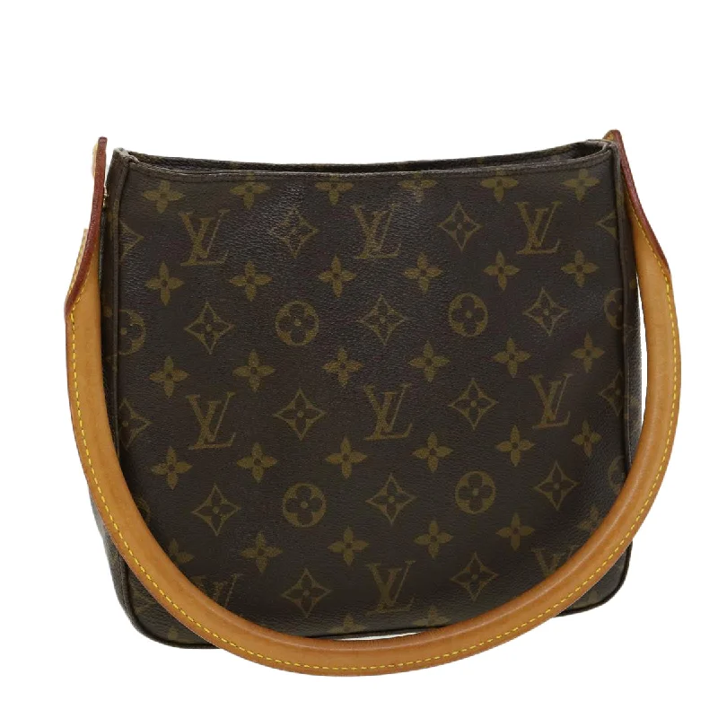 Ladies Louis Vuitton shoulder bags with a wide - width strap for comfortLouis Vuitton Looping MM Shoulder Bag