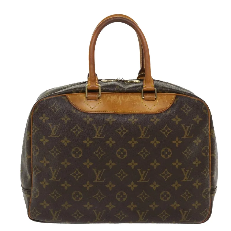 Louis Vuitton Twist bags with the iconic LV - turnlock closureLOUIS VUITTON Monogram Deauville Hand Bag M47270 LV Auth 37431