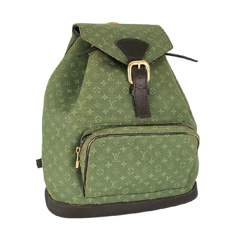 Ladies Louis Vuitton shoulder bags with a magnetic - closure flap for easeLOUIS VUITTON Monogram Mini Montsouris GM Backpack Backpack