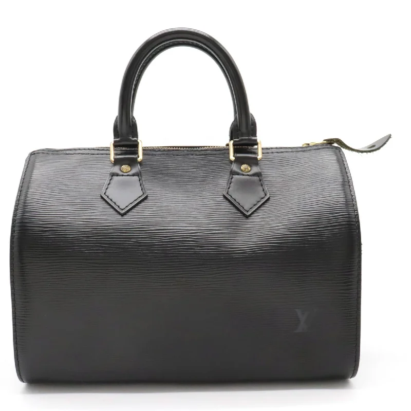 Louis Vuitton bags with a zip - around closure for enhanced securityLouis Vuitton Louis Vuitton Epic Speed 25 Bag Mini Boston Bag Black Black M59032