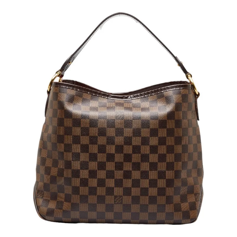 Louis Vuitton Neverfull bags with large capacity for everyday essentialsLouis Vuitton Louis Vuitton Damière N41459 Shoulder Bag PVC/Leather Brown