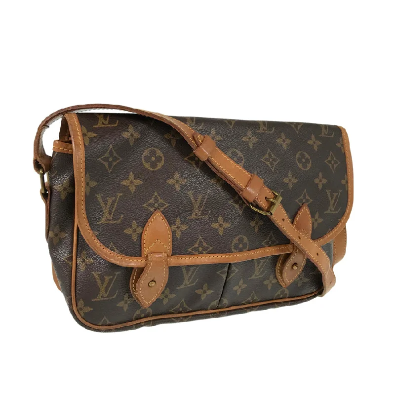 Louis Vuitton tote bags with a double - handle and shoulder - strap optionLOUIS VUITTON Monogram Gibesiere MM M42247 Shoulder bag