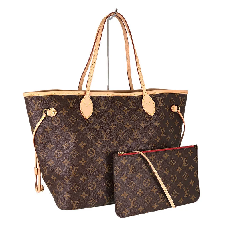 Ladies Louis Vuitton Petite Malle bags with a star - shaped charm for cutenessLOUIS VUITTON Monogram Neverfull MM M41177 Tote bag