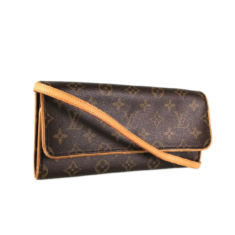 Louis Vuitton Capucines bags with smooth calfskin leather for luxuryLOUIS VUITTON Monogram Pochette Twin GM M51852 Shoulder bag