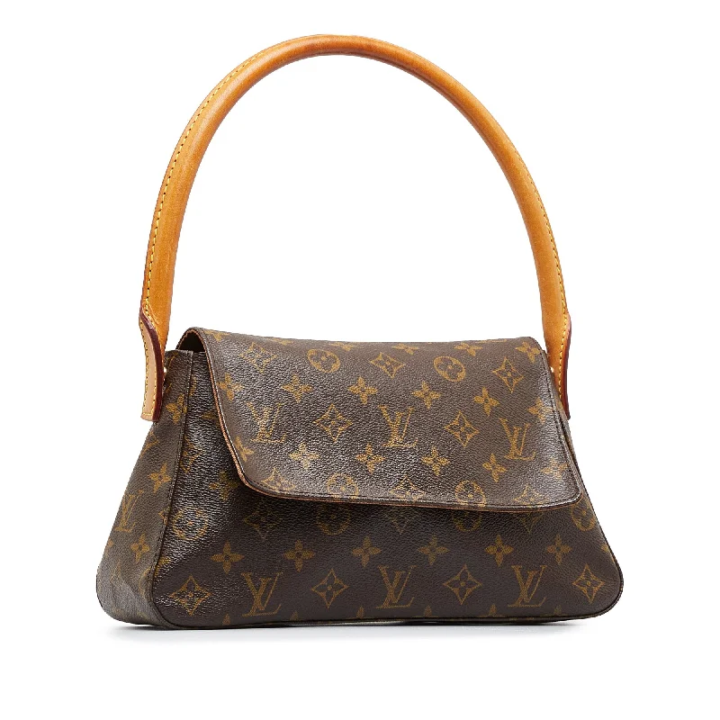 Louis Vuitton backpacks with a sleek, minimalist design for styleLouis Vuitton Looping Mini Monogram Canvas