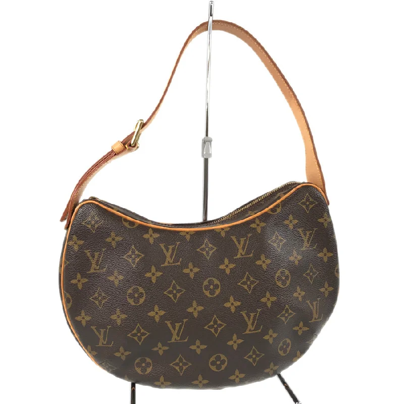 Louis Vuitton bags with a zip - around closure for enhanced securityLOUIS VUITTON Monogram croissant MM Shoulder Bag