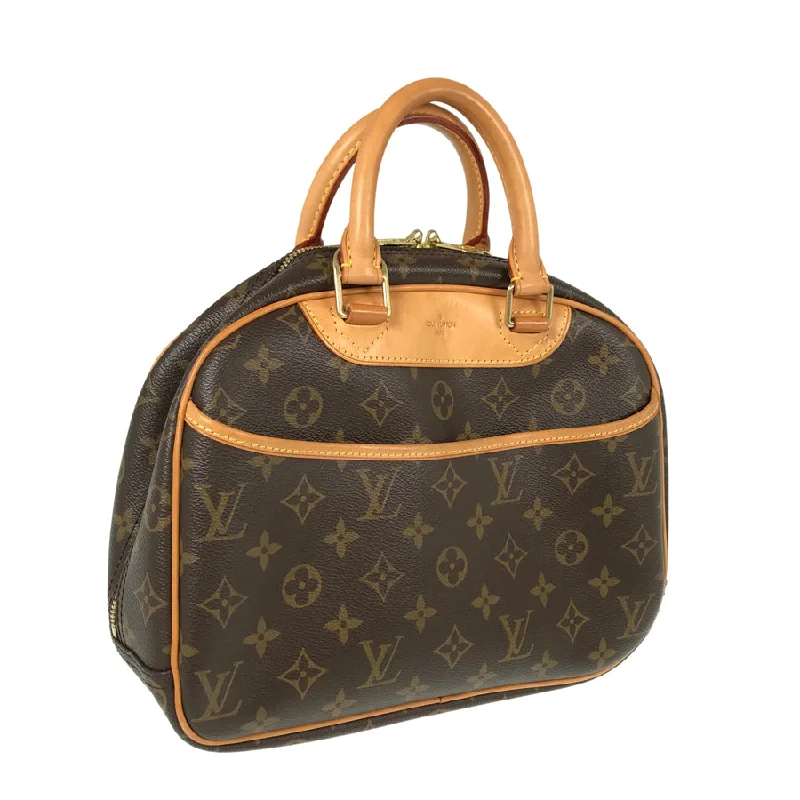 Louis Vuitton bags with a zippered interior pocket for better organizationLOUIS VUITTON Monogram Trouville M42228 Hand bag