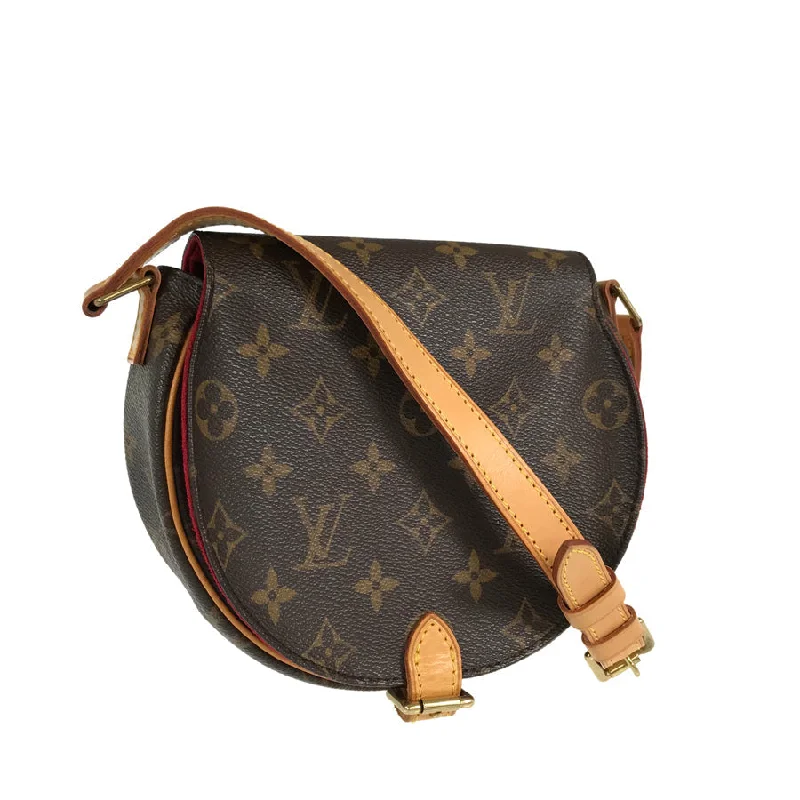 Louis Vuitton tote bags with a printed LV logo on the front for brand visibilityLOUIS VUITTON Monogram Tamburan M51179 Shoulder bag