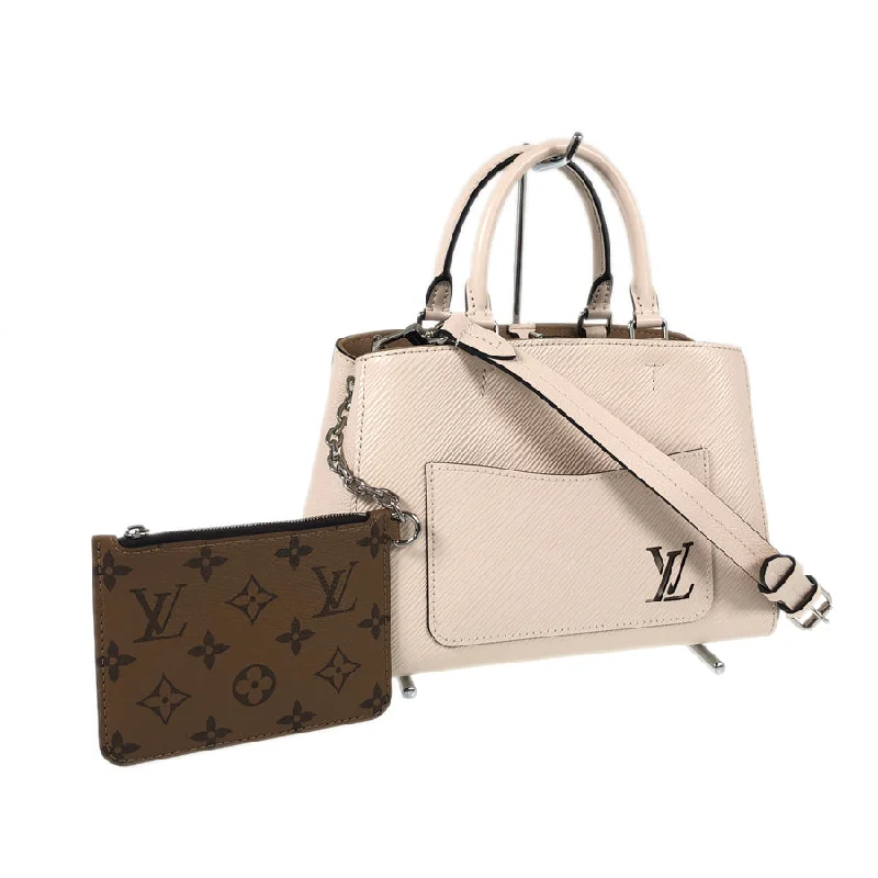 Ladies Louis Vuitton shoulder bags with a single - handle silhouetteLOUIS VUITTON Epi Marel Tote BB M20520 Hand bag