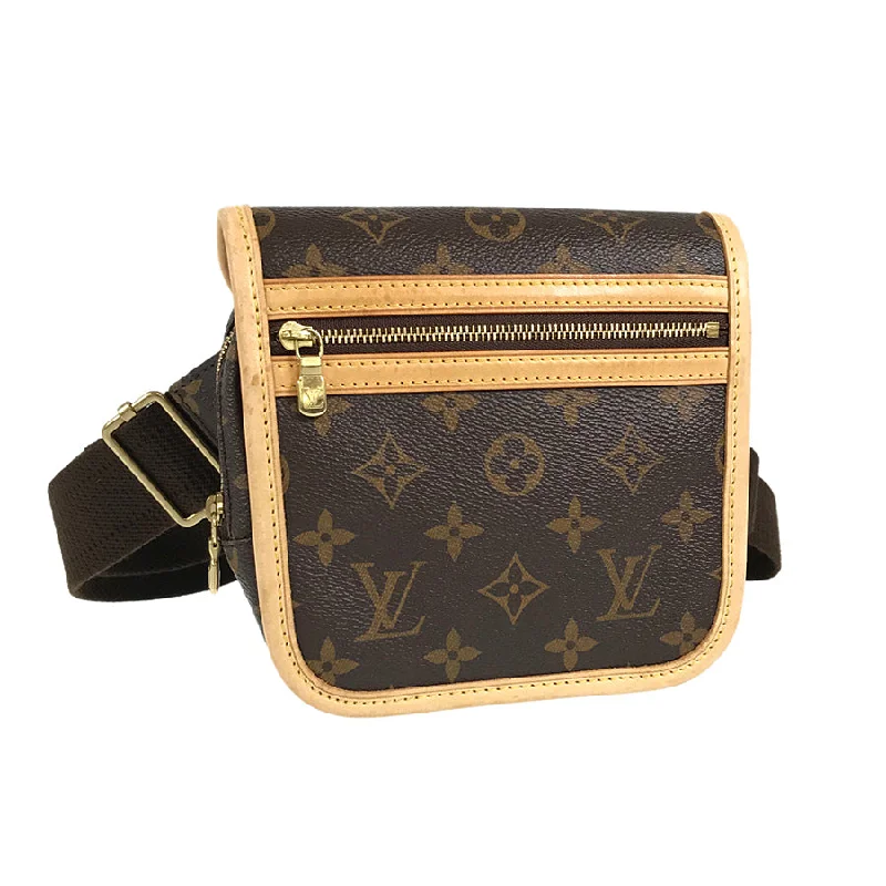 Louis Vuitton Alma bags with a monogram - embossed leather surfaceLOUIS VUITTON Monogram Bum Bag Bosphore Waist pouch