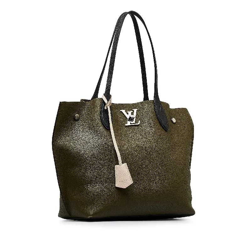 Ladies Louis Vuitton shoulder bags with a wide - width strap for comfortLOUIS VUITTON Lockme Go Tote Tote Bag