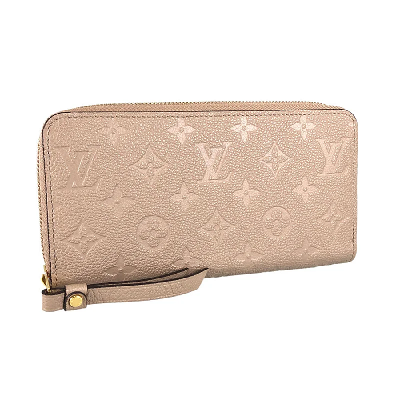 Small - sized Louis Vuitton Pochette Metis bags for a compact carryLOUIS VUITTON Monogram Unplant Zippy Wallet M69034 Long wallet Round zipper