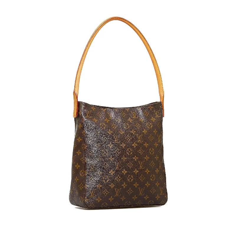 Ladies Louis Vuitton Capucines bags with a detachable shoulder strapLouis Vuitton Looping GM Monogram Canvas