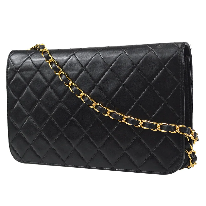 Chanel Medium Tote Bag for Office LadiesChanel Medium Tote Bag for Office LadiesCHANEL Full Flap Chain Shoulder Bag Black Lambskin 88131