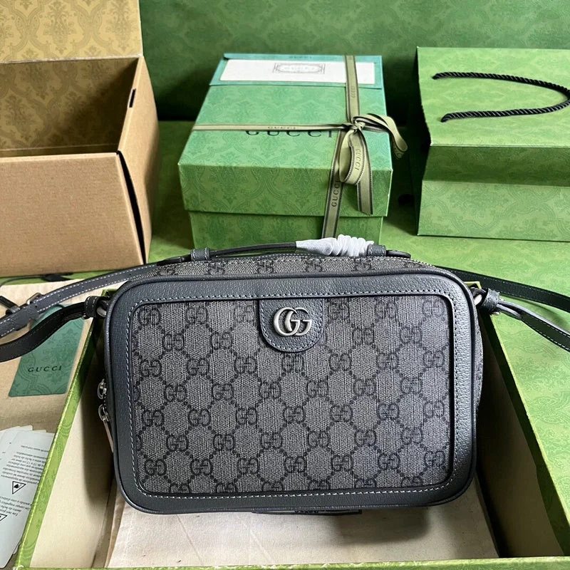 Ladies Gucci shoulder bags with a magnetic - closure flapBC - GUCCI BAGS - 400