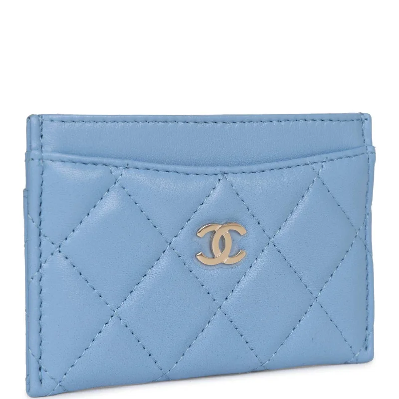 Chanel Black Handbag for Business MeetingsChanel Black Handbag for Business MeetingsChanel Flap Card Holder Wallet Blue Lambskin Light Gold Hardware