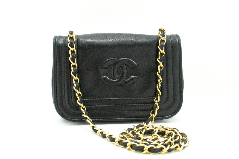 Chanel New Arrival Handbag with Gold HardwareChanel New Arrival Handbag with Gold HardwareCHANEL Full Flap Mini Small Chain Shoulder Bag Black Coco Quilted