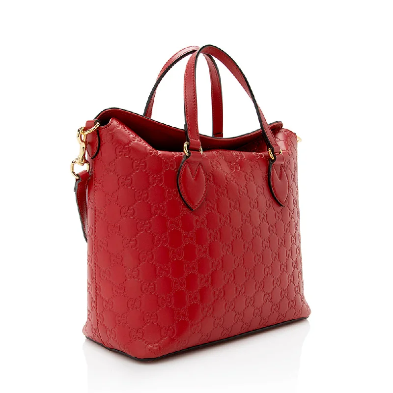 Ladies Gucci Dionysus bags with a detachable shoulder strapGucci Guccissima Linea A Foldover Tote (SHF-19675)