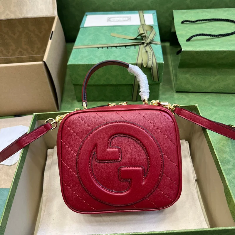 Women Gucci Sylvie bags with a monogram - embossed leatherWF - Gucci Bags - 496