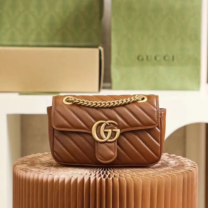 Gucci crossbody bags for women with adjustable leather strapsGucci Luxury - Bags - 004