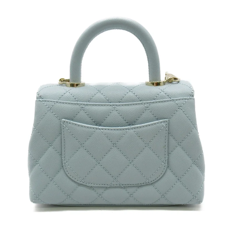 Chanel Quilted Leather Shoulder Bag for FashionistasChanel Quilted Leather Shoulder Bag for FashionistasChanel Coco Handler Matrasse 2w Shoulder Bag Bag Caviar S  Blue AS2215