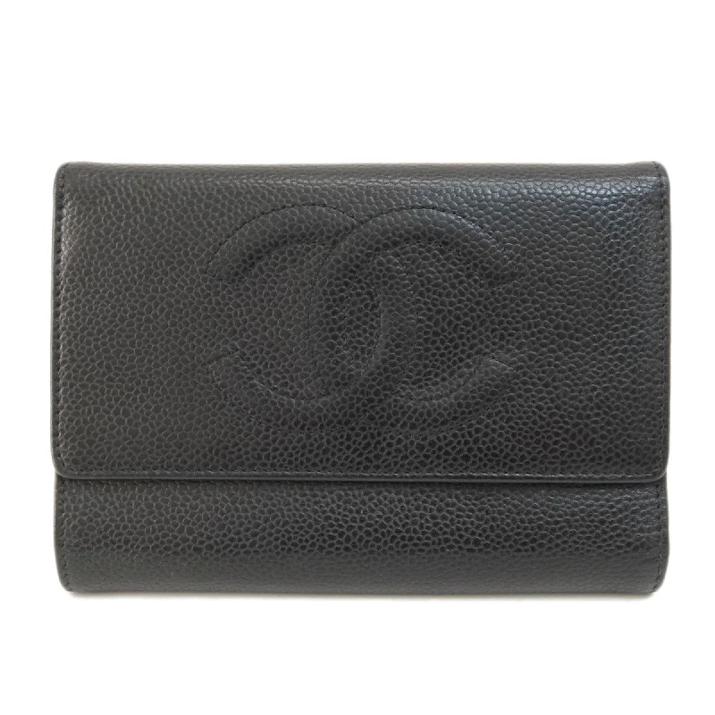 Chanel Limited Edition Handbag for CollectorsChanel Limited Edition Handbag for CollectorsChanel Coco Mark Bi-fold Wallet Caviar Skin Women's