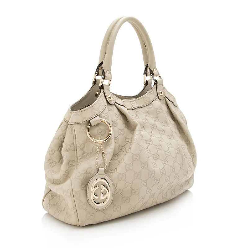 Women Gucci crossbody bags with a keychain holderGucci Guccissima Leather Sukey Medium Tote (17789)