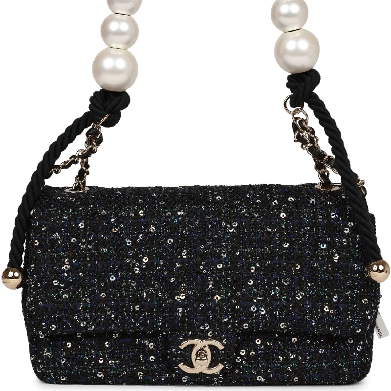 Chanel Colorful Handbag for Spring OutfitsChanel Colorful Handbag for Spring OutfitsChanel Medium Pearl Handle Flap Bag Dark Blue Tweed Boucle Light Gold Hardware