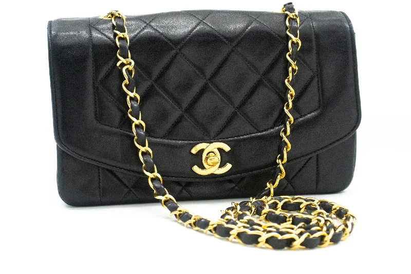 Chanel All - Match Handbag for Versatile StylingChanel All - Match Handbag for Versatile StylingCHANEL Diana Flap Chain Shoulder Bag Black Quilted Lambskin Purse