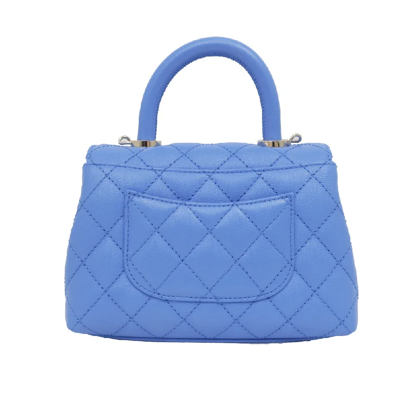 Chanel Limited Edition Handbag for CollectorsChanel Limited Edition Handbag for CollectorsChanel Coco Handle XXS Green  S Handbag Blue Sheldon GD Gware AS2215