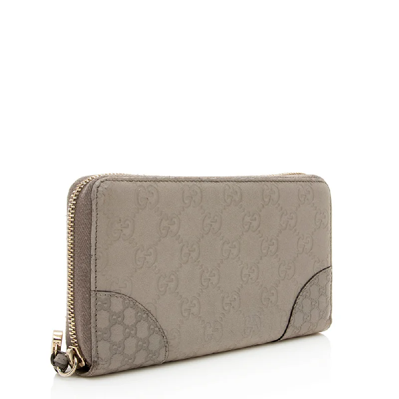 Women Gucci bags with a zippered interior pocketGucci Guccissima Leather Zip Around Wallet - FINAL SALE (SHF-18997)