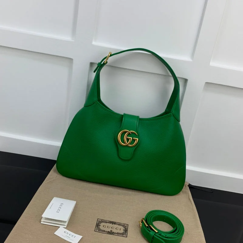 Women Gucci Sylvie bags with a monogram - embossed leatherGucci  Luxury -  Bags - 572