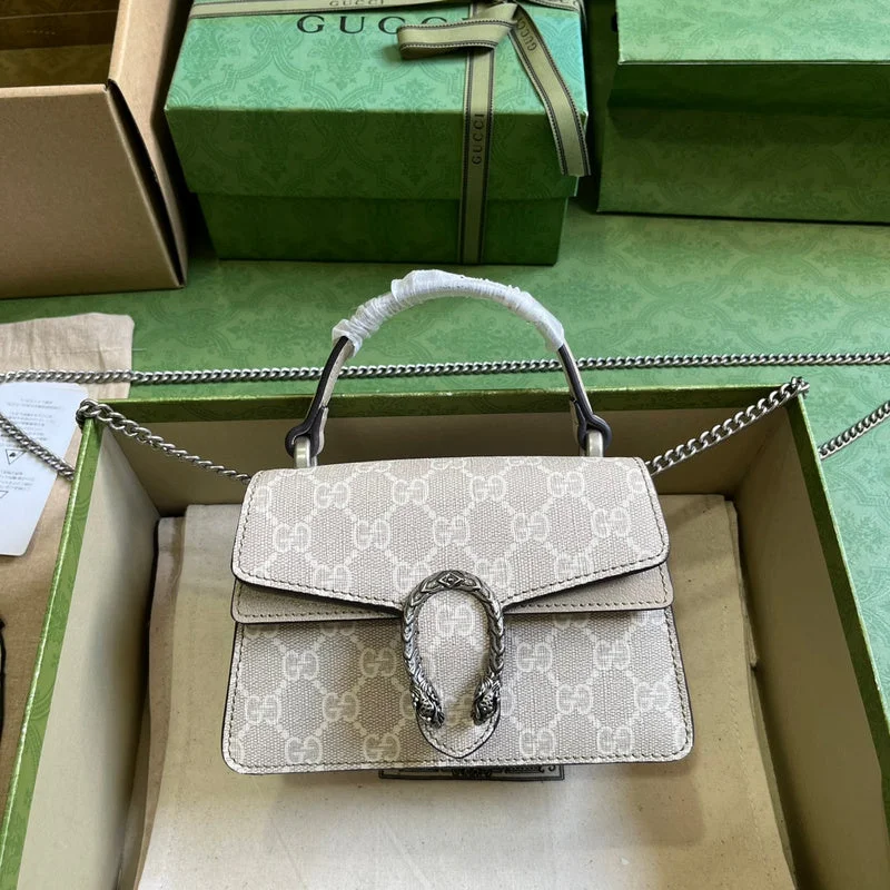 Women Gucci bags with a zip - around closure for securityWF - Gucci Bags - 458