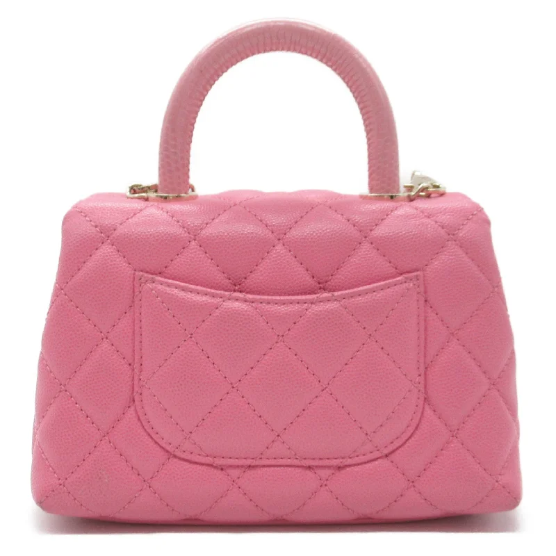 Chanel Colorful Handbag for Spring OutfitsChanel Colorful Handbag for Spring OutfitsChanel Coco Handle Matrasse 2w Shoulder Bag 2way Shoulder Bag Caviar S (Greenhead)   Pink AS2215