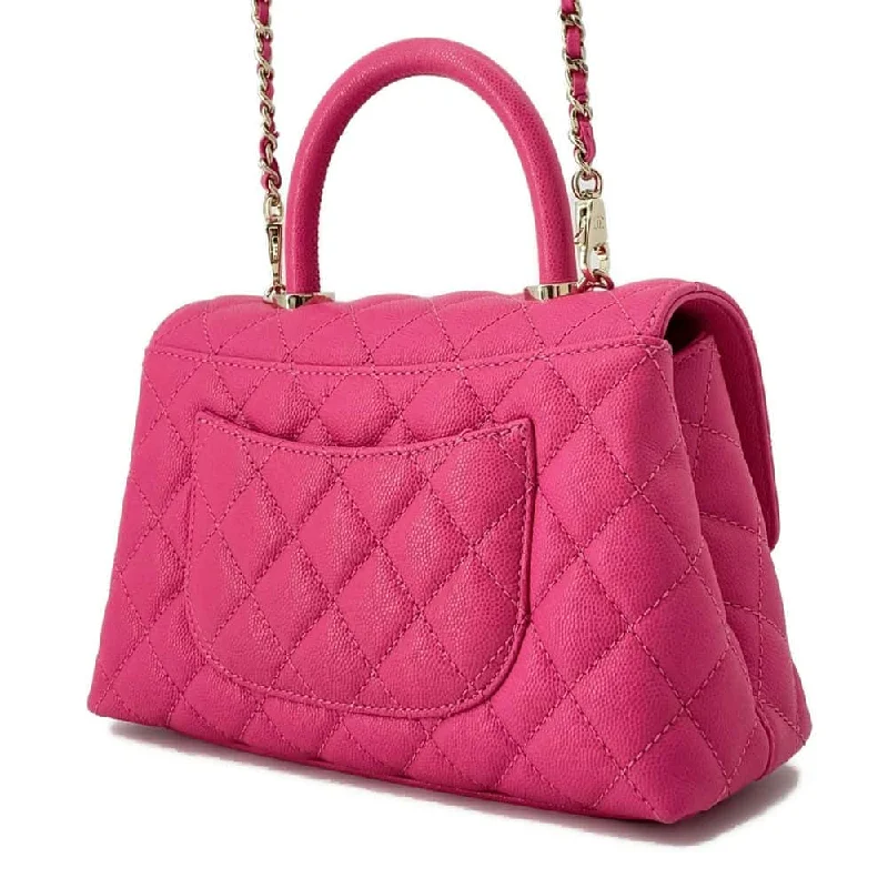 Chanel All - Match Handbag for Versatile StylingChanel All - Match Handbag for Versatile StylingCHANEL Coco Handle 2Way Shoulder Bag Pink A92990 Caviar Leather Size XS