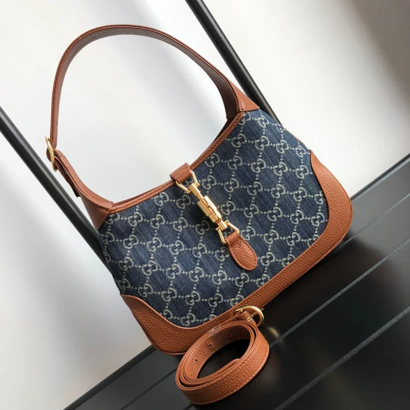 Women Gucci bags with a chain - link trim and a leather bodyBC - Gucci Bags - 4086