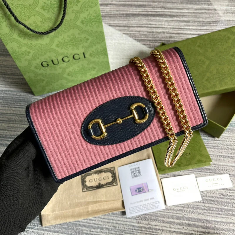 Women Gucci Sylvie bags with a detachable ribbon detailBC - Gucci Bags - 3985