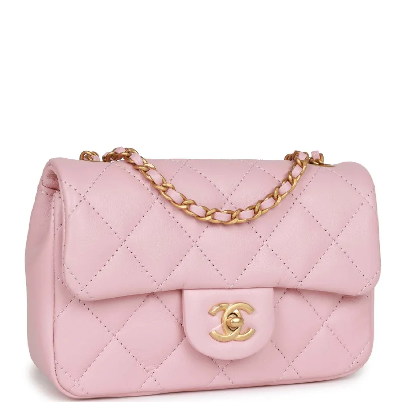 Chanel Colorful Handbag for Spring OutfitsChanel Colorful Handbag for Spring OutfitsChanel Mini Rectangular Flap Bag with Heart Chain Pink Lambskin Antique Gold Hardware