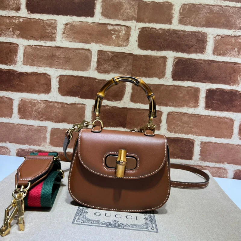 Women Gucci bags with a zip - around closure for securityWF - Gucci Bags - 452