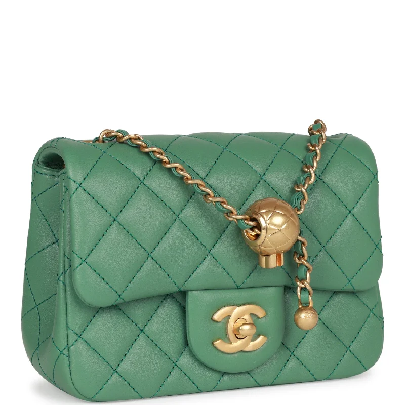 Chanel Chain Strap Handbag for Everyday UseChanel Chain Strap Handbag for Everyday UseChanel Pearl Crush Mini Square Flap Bag Dark Green Lambskin Antique Gold Hardware