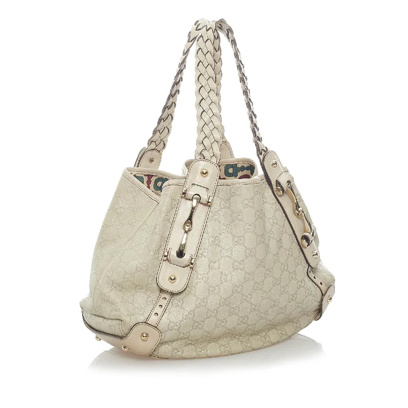 Gucci Dionysus bags for women with tiger - head claspsGucci Guccissima Pelham Shoulder Bag (33214)