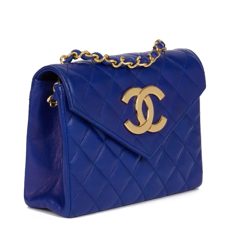 Chanel Lightweight Handbag for Daily ErrandsChanel Lightweight Handbag for Daily ErrandsChanel Electric Blue Quilted Lambskin Vintage XL Mini Flap Bag