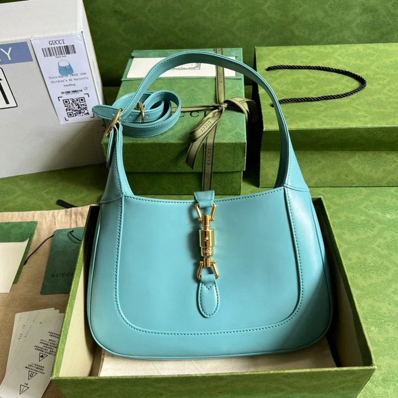 Women Gucci bags with a front - zip pocket for small itemsWF - Gucci Bags - 466