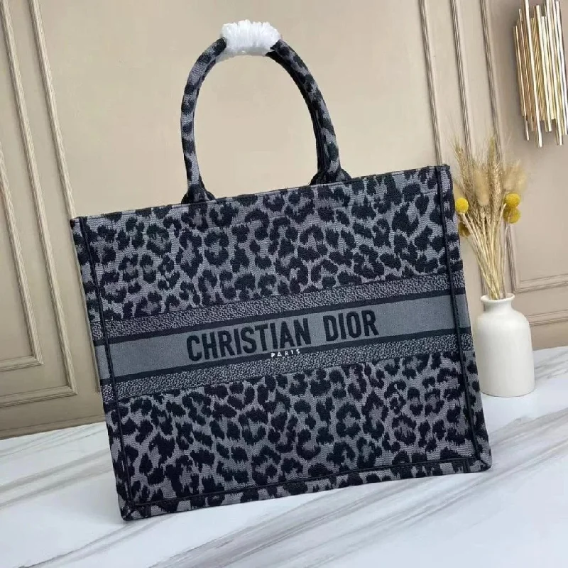 Christian Dior tote bags with a printed Dior logo on the frontChristian Dior Tote Bag For Women