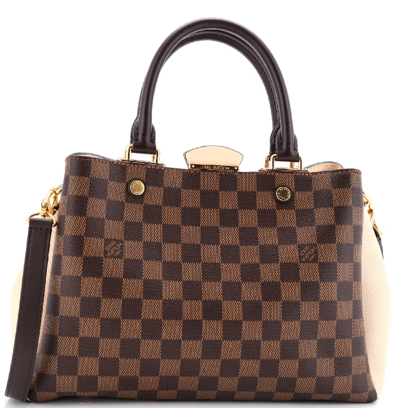 Christian Dior handbags with a back - pocket for quick storageBrittany Handbag Damier