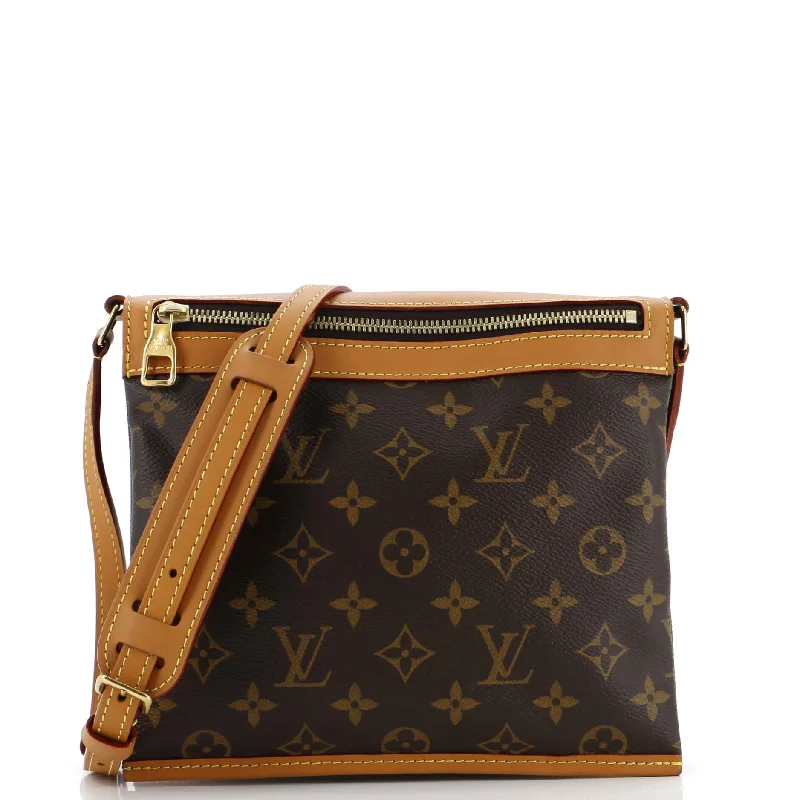 High - fashion Christian Dior bags with a geometric patternSaumur Messenger Bag Monogram Canvas PM