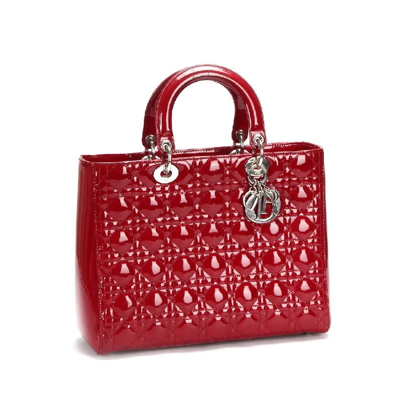 Fashion - forward Christian Dior tote bags for the modern womanLarge Cannage Lady Dior Tote Bag